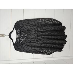 Coast to Coast 2XL black swimsuit cover up